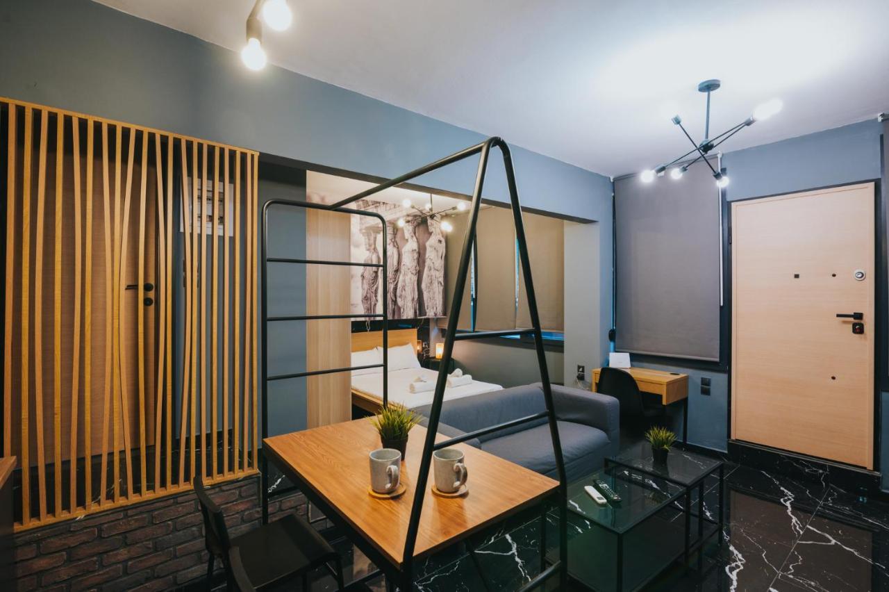 New Modern Ground Floor Apartment By The Sea Tesalonika Bagian luar foto
